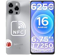 DOOGEE Note 58 Smartphone Pas Cher Android 16,32 Go RAM+128 Go ROM/TF 2TB Telephone Portable Pas Cher,6250mAh Telephone,Unisoc T7250 Smartphone,6.75" HD,16MP+8MP,NFC/Widevine L1/4G SIM/Face ID/OTG