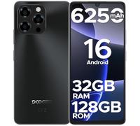 DOOGEE Note 58 Smartphone Pas Cher Android 16,32 Go RAM+128 Go ROM/TF 2TB Telephone Portable Pas Cher,6250mAh Telephone,Unisoc T7250 Smartphone,6.75" HD,16MP+8MP,NFC/Widevine L1/4G SIM/Face ID/OTG