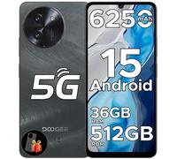 DOOGEE Note59 Pro+ Téléphone Portable 5G Android 15, Smartphone 36Go RAM (12+24) + 512Go, Écran 6.75" HD+ 120Hz, UNISOC T8200 Octa-Core, Caméra 50MP 4K, NFC/Widevine L1/Dual SIM/Face ID/OTG