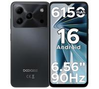 DOOGEE Note 56 Android 16 Smartphone Pas Cher,6.56" HD+90Hz,16MP+8MP,24Go RAM + 64Go ROM/TF 2TB Telephone Portable Pas Cher,6150mAh Telephone,Octa Core Smartphone,8MP+5MP,4G SIM/Face ID/OTG