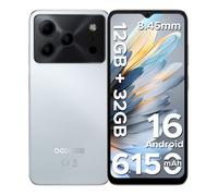DOOGEE Note56 Lite Smartphone Android 16 Telephone Portable 6.56”90Hz Écran 6150mAh Octa-Core 12Go + 32Go 8MP Caméra Face ID