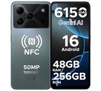 DOOGEE NOTE56 Plus Android 16 Smartphone Pas Cher, 48Go+256Go/2TB, Telephone Portable, 50MP+8MP,Smartphone Octa Core 6.56" HD+ 90Hz, 6150mAh, Débloqué 4G Dual SIM, Fingerprint/Face ID/NFC/OTG, Vert