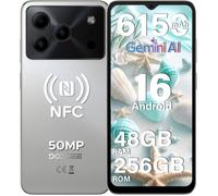 DOOGEE Note56 Plus Telephone Portable 48Go+256Go/2TB 6.56"" 6150mAh Smartphone Android 16 50MP Étanche Dual SIM 4G/NFC/OTG Primaire