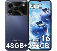 DOOGEE Note56 Plus Telephone Portable 48Go+256Go 6.56"" 6150mAh Smartphone Débloqué Android 16 Caméra Étanche Dual SIM 4G/NFC Violet