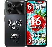 DOOGEE NOTE56 Plus Telephone Portable Android 16 48Go+256Go 6.56" 4G Dual SIM/NFC Noir