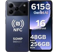 DOOGEE NOTE56 Plus Telephone Portable Android 16 48Go+256Go 6.56" 4G Dual SIM/NFC Violet Violet