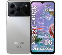DOOGEE Note56 Pro Smartphone 6.56"" 36Go(4+32) + 128Go/jusqu'à 2To 6150mAh Android 16 13MP Téléphone 4G Double SIM NFC GPS - Gris