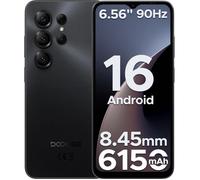 DOOGEE Note56 X Lite Smartphone Android 16 Telephone Portable 6.56”90Hz 6150mAh Octa-Core 12Go + 32Go 8MP Caméra Face ID Noir