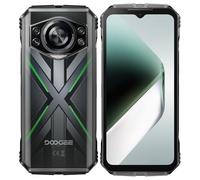 DOOGEE S Cyber Pro Téléphone Incassable, Batterie 10800mAh Téléphone Portable Incassable 32Go+512Go/2To TF, 6.6’’ FHD+ 120Hz, 50MP+32MP, 4G Dual SIM, NFC/Face ID/GPS/IP68/IP69K
