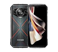 DOOGEE S Cyber Téléphone Portable Incassable Android 14, 10800mAh, 20Go+256Go/1To, Smartphone Incassable 6.58 Pouces FHD+ Écran 50MP AI Caméra, Double SIM/Octa Core/IP68/IP69K/NFC/GPS/OTG