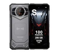 DOOGEE S200 5G Smartphone Incassable 2024, Android 14, 32Go RAM+256Go ROM, 10100mAh, Écran 6.72" FHD+ 120Hz, 100MP Caméra, Octa Core, 5G Dual SIM Téléphone Incassable, GPS, NFC, Gris