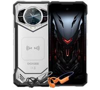 DOOGEE S200 5G VIP Edition | Écran 6,72″ FHD+ 120 Hz IPS | 48 Go RAM + 256 Go (Extensible Jusqu’à 2 to) | 10100 mAh Batterie | Dual-Screen & 100 MP AI-Kamera | Garantie de 2 Ans | Mécanique Argent