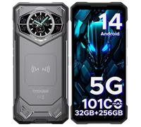 DOOGEE S200 Smartphone 5G Robuste - Caméra 100MP Écran 6,8"" FHD 32Go + 256Go 10100mAh Charge 33W telephone Android 14 NFC/GPS -