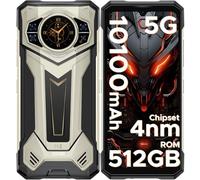 DOOGEE S200PLUS Telephone Portable Incassable 5G Android 14,D7300 4nm CPU,32Go+512Go/2To Smartphone Incassable,Écran arrière de 1,32",10100 mAh,6,72" FHD+120 Hz,100MP+32MP+20MP,WiFi6E/Face ID/NFC/OTG