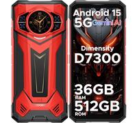 DOOGEE S200PLUS Telephone Portable Incassable 5G Android 15,D7300 4nm CPU,36Go+512Go/2To Smartphone Incassable,Écran arrière de 1,32",10100 mAh,6,72" FHD+120 Hz,100MP+32MP+20MP,WiFi6E/Face ID/NFC/OTG
