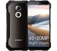 DOOGEE S61 Pro (2022) Telephone Portable Incassable 6Go+128Go/512Go, 48MP+20MP Vision Nocturne, Android 12 Smartphone Débloqué, Écran 6.0", 5180mAh Smartphone Incassable, IP68/69K/4G Dual SIM/NFC
