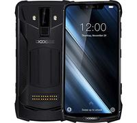 DOOGEE S90 - Smartphone Android 8.1 Polyvalent pour l'extérieur (Batterie 5050mAh), Helio P60 Octa-Core 6 Go + 128 Go, écran FHD + 6.18 '', IP68 étanche, Robuste Telephone 16MP + 8MP - Noir
