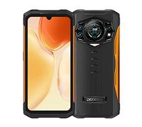 DOOGEE S98 Smartphone Incassable, Helio G96 8Go+256Go, Triple Caméra Arrière 64MP (20MP IR Vision Nocturne), Téléphone Portable Android 12 Etanche IP68, Ecran FHD + 6,3", Charge sans Fil NFC Orange