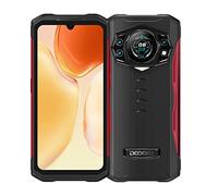 DOOGEE S98 Smartphone Incassable, Helio G96 8Go+256Go, Triple Caméra Arrière 64MP (20MP IR Vision Nocturne), Téléphone Portable Android 12 Etanche IP68, Ecran FHD + 6,3", Charge sans Fil NFC Rouge