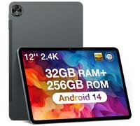 DOOGEE T20 Ultra Tablette Android 14, 12 Pouces, 32GB + 256GB (TF 2TB) Helio G99 Octa-Core Tablette Tactile, 10800mAh, Écran 2.4K, 16MP+8MP, 4G LTE /5G WiFi Tablette Gaming, GMS/GPS/Widevine L1