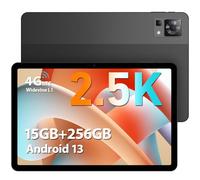 DOOGEE T30 Pro Tablette 11 Pouces, Ecran 2.5K Helio G99 Octa-Core 15GB RAM+256GB ROM /2TB TF, 8580mAh/33W Tablette Android, 20MP Dual SIM 4G LTE +5G WiFi Widevine L1/TÜV Certificat