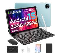 DOOGEE Tab A9 Pro Tablette 10 Pouces,Tablette Android 15 20GB+128GB/2TB Expand,Tablette Android Quad Core,Batterie 6580mAh,Tablette Tactile 1280x800 IPS HD,WiFi 5G,Double Haut-parleurs,Double Caméra