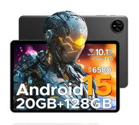 DOOGEE Tablette Tab A9 Pro 10 Pouces Android 15 20Go+128Go Batterie 6580mAh, Octa-Core 2.0Ghz, 8MP+5MP Caméra, BT5.0/Face ID -