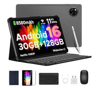 DOOGEE Tab A9 Pro+ Tablette Android 16, Tablette 11 Pouces avec Clavier, 30Go RAM+128Go ROM Ext.2To, Écran IPS 90Hz, 8580mAh, Octa-Core T7200, Gemini AI, 13MP+5MP, WiFi5, GPS, Face ID, OTG