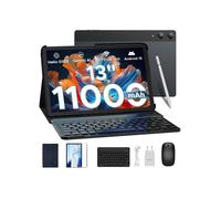 DOOGEE Tab E3 Pro Tablette Android 15, Tablette avec Clavier, Écran FHD+ 90Hz, Helio G100 Octa-Core, 32Go RAM (8+24Go Extended), 256Go ROM, 11000mAh Battery, Quad Speakers, Metal Body, Global Bands