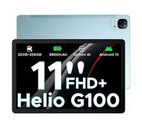 DOOGEE Tab E3+ Tablette 12'' Full HD+, Helio G100 octa-core IA, 90 Hz, 32 Go + 256 Go / 2 To, batterie 8800 mAh, ultra-mince, quatre haut-parleurs, Face ID - Bleu