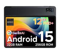 DOOGEE Tab E3+ Tablette Android 15 12 pouces, FHD+, avec emplacement pour carte SIM, Helio G100 octa-core IA, Tablette gaming 90 Hz, 32 Go RAM + 256 Go stockage (2 To), 8800 mAh, 7,5 mm ultra-fin, hau