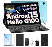 DOOGEE Tab E3+ Tablette Android 15, Tablette avec Clavier,FHD+ 90HZ,8800mAh, Tablette 12 Pouces,32Go + 256Go,Helio G100 Octa-Core,Stylo/Slot Carte SIM/7,5 mm/Souris/Boîtier/Quatre Haut-Parleurs,Bleu