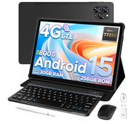 DOOGEE Tab G6 4G Tablette avec Carte Sim, Android 15 Tablette avec Clavier, 30GB +256GB/2TB TF, Tablette 11 Pouces -90Hz Octa Core T7250 Tablette Tactile,8000mAh, 13MP, Widevine L1/FM/OTG/Face ID