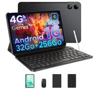 DOOGEE TAB G6 MAX 13.4"" Android 16,Tablette avec clavier,11000 mAh,Unisoc T7280,32GB+256GB,Caméra 13MP Tablette Tactile - Noir