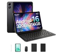 DOOGEE Tab G6 Max tablette Android 16 32GB + 256GGB 13.4 ''90Hz affichage 11000mAh batterie 7.7mm Ultra-mince UNISOC T7280 Widevine L1 6GB 256GB Grey