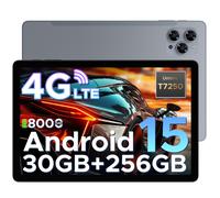 DOOGEE Tab G6 Tablette 11 pouces Android 15, 30 Go + 256 Go, 2 To, batterie 8000 mAh, octa-cœur T7250, 4G LTE, double haut-parleur, Widevine L1, capteur d’empreintes digitales, Bluetooth 5.0, Wi-Fi 5G