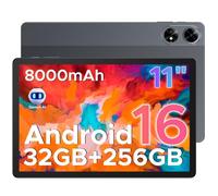 DOOGEE Tab G6+ Tablette Android 16 avec Gemini AI,11 Pouces FHD+ 90Hz,Tablette avec Carte Sim 32Go RAM+256Go ROM/2To TF,Octa-Core Tablette Android,8000mAh,WidevineL1/FaceID/GPS/OTG/Deux Haut-Parleurs