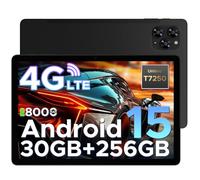 DOOGEE Tab G6 Tablette avec Carte Sim, Tablette Android 15, Octa-Core T7250, Tablette 11 Pouces 90Hz, 30GB +256GB/TF 2TB, Double 4G LTE,Batterie 8000mAh,13MP Caméra, 5G WiFi/Widevine L1/FM/OTG/Face ID