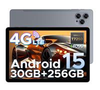 DOOGEE Tab G6 Tablette avec Carte Sim, Tablette Android 15, Octa-Core T7250, Tablette 11 Pouces 90Hz, 30GB +256GB/TF 2TB, Double 4G LTE,Batterie 8000mAh,13MP Caméra, 5G WiFi/Widevine L1/FM/OTG/Face ID