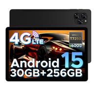 DOOGEE TAB G6 Tablette Tactile - Android 15, Écran 11"" IPS 90Hz, 30GB+256GB (2TB), 8000mAh, Unisoc T7250, 4G LTE - Noir