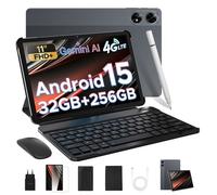 DOOGEE TAB G6+ Tablette Tactile - Android 15 Gemini AI, Unisoc T7280, Écran 11"" FHD+90Hz, 8000mAh, 8GB+256GB, 13MP Caméra, 4G WIFI