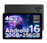 DOOGEE TAB G6 Tablette Tactile Android 16, Écran 11"" IPS 90Hz, 30GB+256GB (2TB), 8000mAh, tablette avec carte sim, 4G LTE - Noir