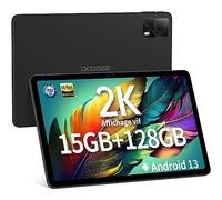 DOOGEE Tablette Android 13 T20S, 10.4" 2K, 15GB+128GB/TF 1TB, 7500mAh Tablette, TÜV Certificat, 13MP+5MP, Octa Core, Dual 4G LTE+5G WiFi Tablette Tactile, Widevine L1/OTG/Face ID