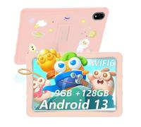 DOOGEE U10 Kid Tablette Enfant 10.1'' Android 13,Tablette pour Enfants Quad Core 9 Go +128 Go/TF 1To,Kids Space,Widevine L1 TUV SÜD,WiFi 6, BT 5.0, GPS,8MP+5MP,Matériau en Silicone Alimentaire-Rose