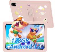 DOOGEE U10 Kid Tablette Enfants Android 13, Tablette 10.1 Pouces IPS HD, Tablettes Tactiles Quad Core 9 Go +128 Go(TF 1 to), Tablet Widevine L1 WiFi6, Matériau en Silicone Alimentaire
