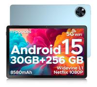 DOOGEE U11 Pro Tablette Android 16, Tablette 11 Pouces, 30GB RAM+256GB ROM/TF 2TB, Batterie 8580mAh, Octa-Core T7200 90Hz,13MP Caméra, Tablette Tactile 1080P/5G WiFi/OTG/Face ID