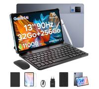 DOOGEE U13 Tablette Tactile Android 16,Tablette avec Clavier 13"",32Go+256Go,11000mAh,7.5mm ultra-thin Camera 13MP+5MPGris