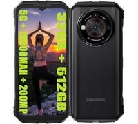 DOOGEE V30 Pro 5G Telephone Portable Incassable 32GB+512GB 6,58"" 10800mAh/33W Telephone Incassable 200MP+32MP Dual SIM/Face ID Noir