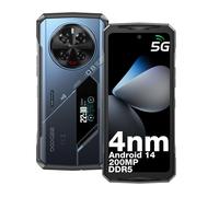 DOOGEE V40PRO Téléphone Portable Incassable 5G Android 14 36+512Go ROM 6 pouces 200MP Caméra WIFI6 NFC Smartphone Robuste - Bleu