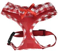 DOOGY CLASSIC Harnais Air Mesh Motif Vichy Rouge TM 33-47cm